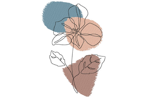 Abstract Flower Embroidery Review for Etsy Sellers