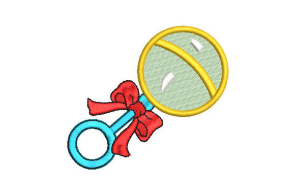 Baby Rattle Embroidery Review