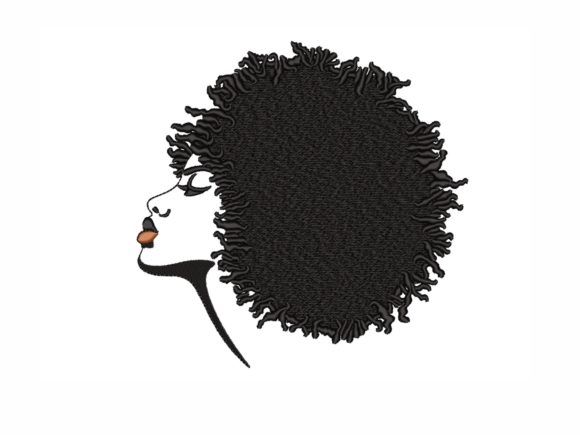 Beautiful Black Woman Embroidery Review