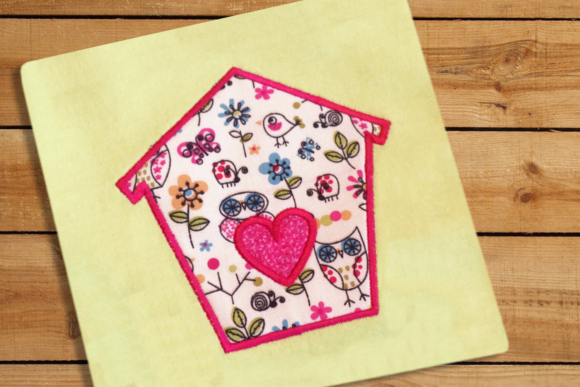 Bird House with Heart Applique Review