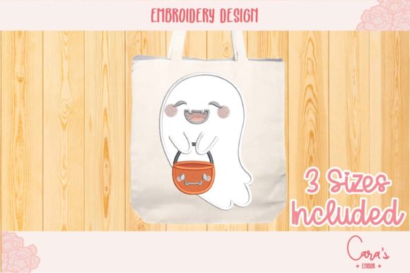 Candy Ghost Applique Review for Embroidery Sellers