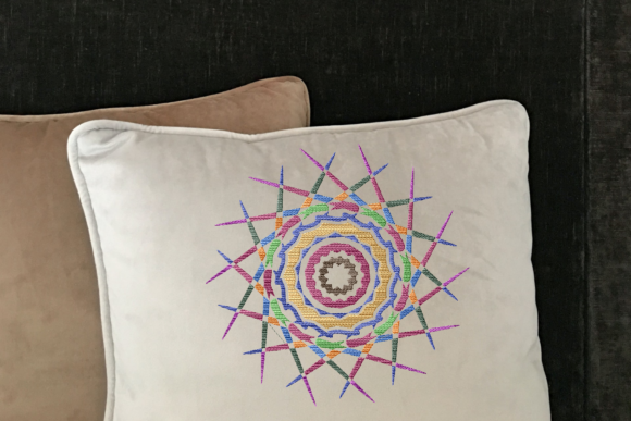 Colorful Mandala Embroidery Review