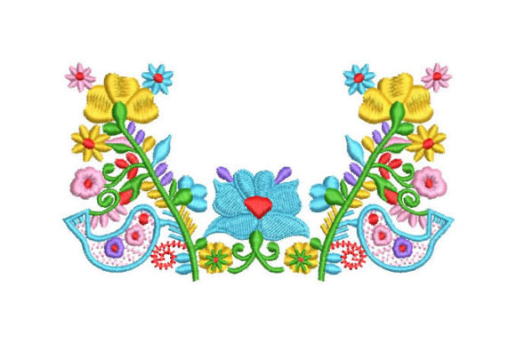 Flowers with Birds Embroidery Review