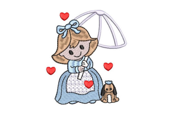 Girl with Umbrella and Pet: A Seller's Review