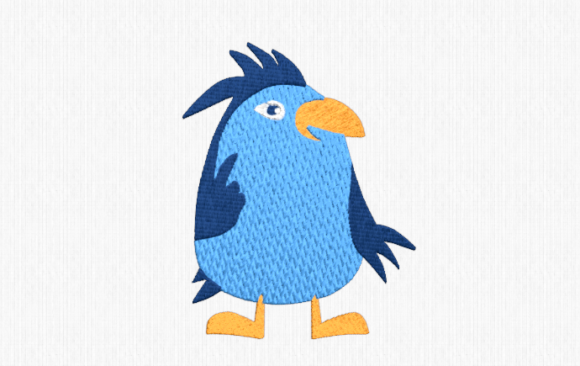 Goofy Blue Bird Embroidery Review