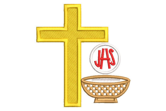 JHS with Cross and Cup for Holiday Collections