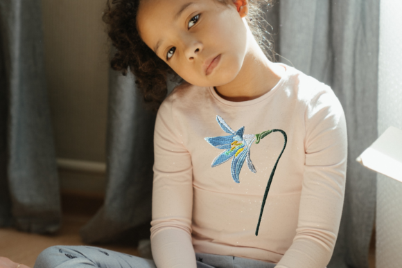 Lily Flower Embroidery Review for Boutique Sweatshirts