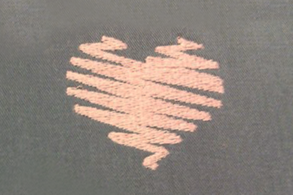 Scribble Heart Embroidery Design Review